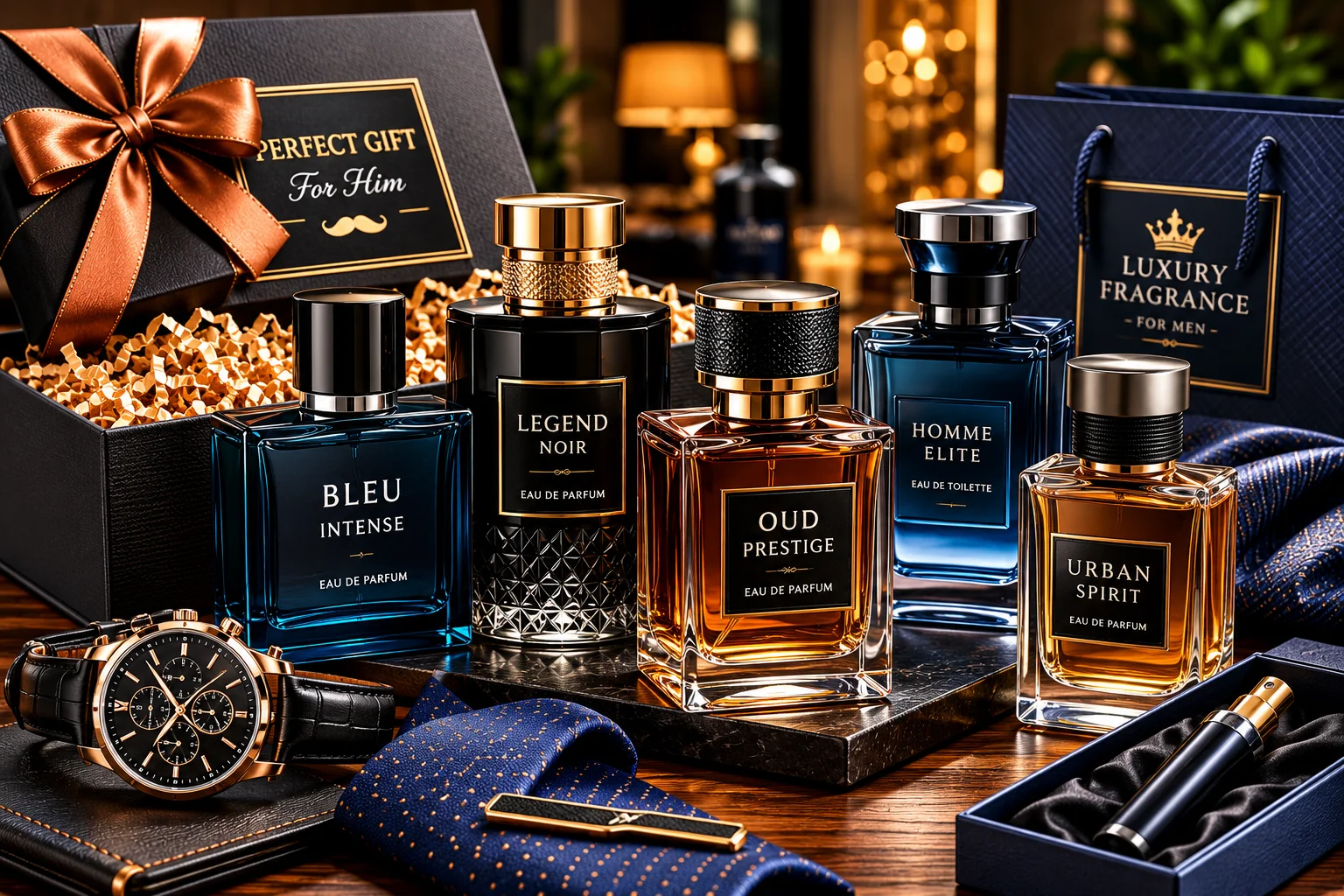 عطر هدية للرجال فاخر.