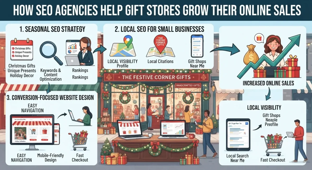 How SEO Agencies Help Gift Stores Grow Their Online Sales